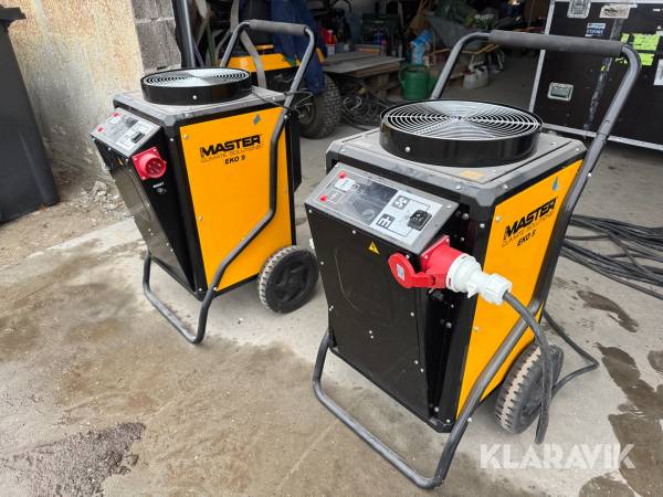 Varmeblæser Dantherm Master EKO 9 2 styk 