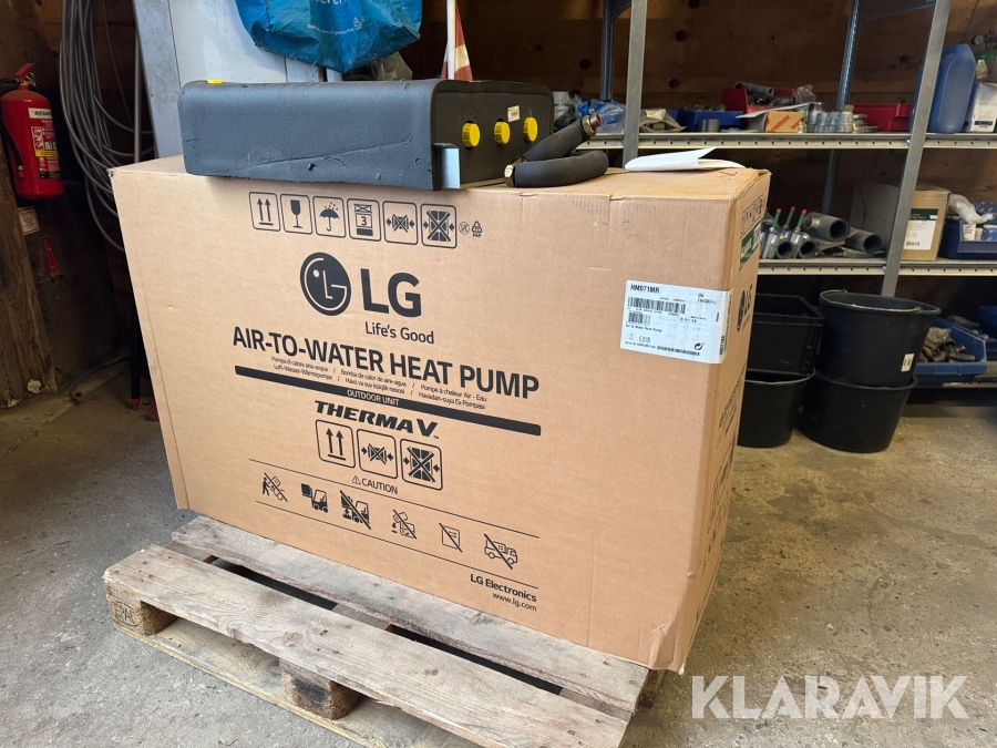 Ude-del varmepumpe LG 7KW HM071MR.U44 Monoblok