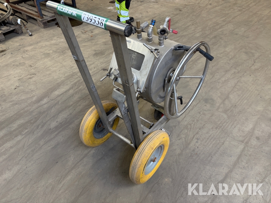 Skudtromle til kloakrenovering