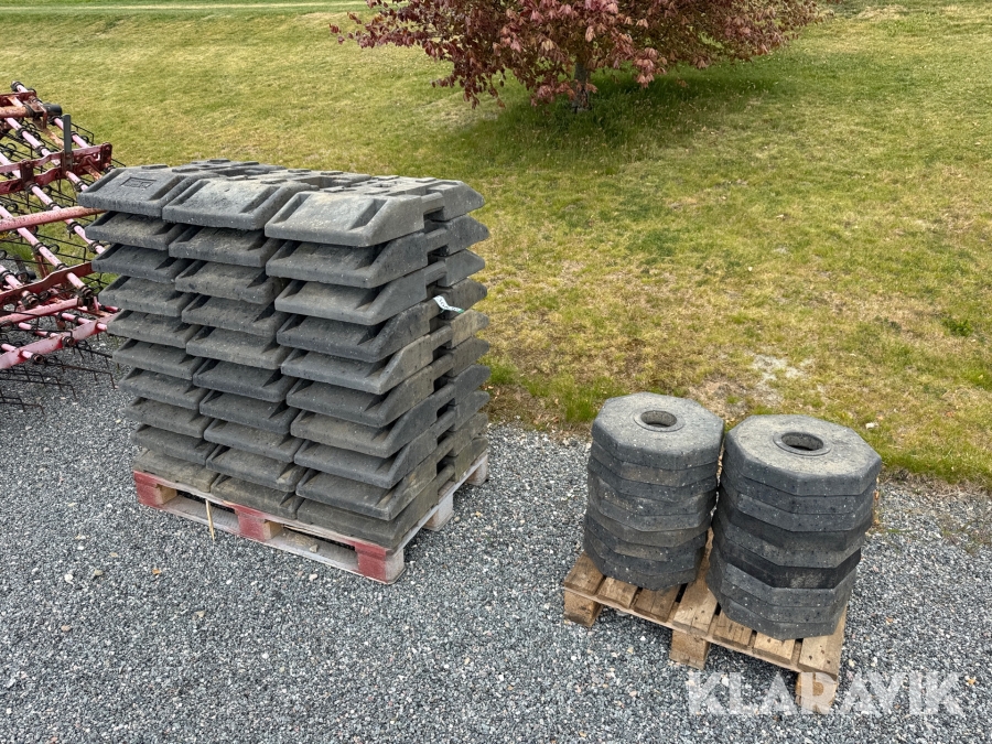 Ballastklodser Müba 48 styk 