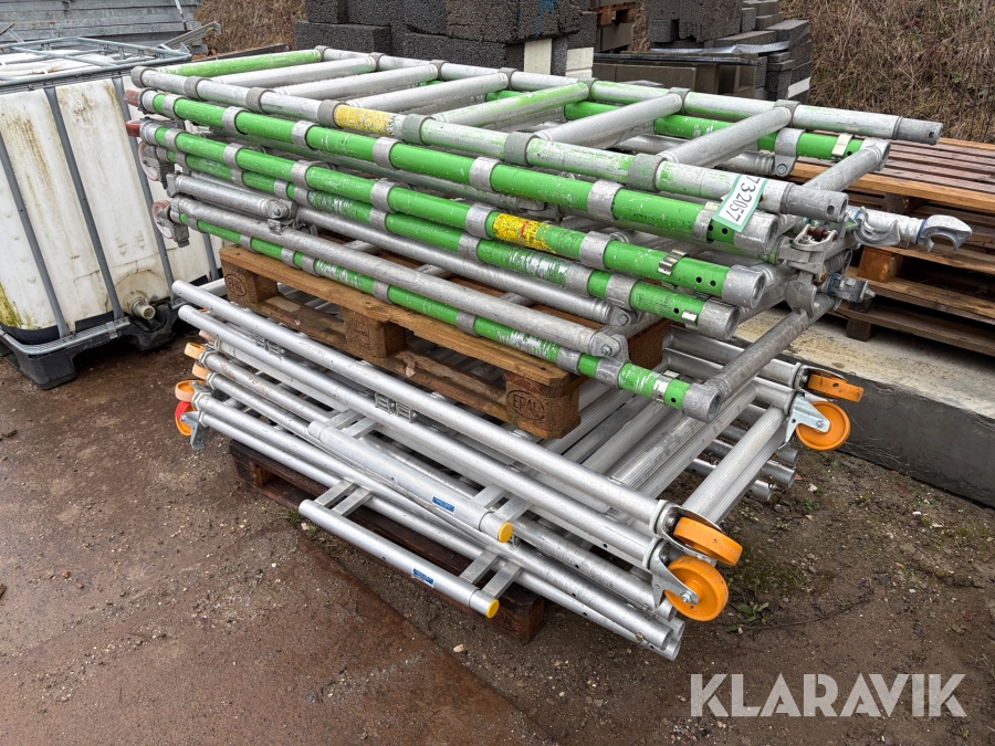 Stillads Alufase/Materielhuset - 1 palle