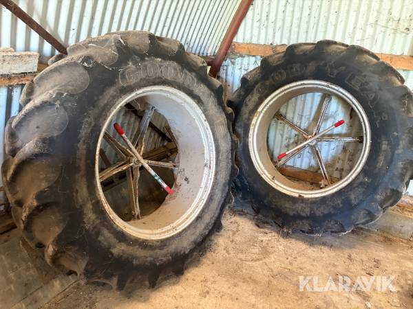 Tvilling hjul Goodyear 2 styk