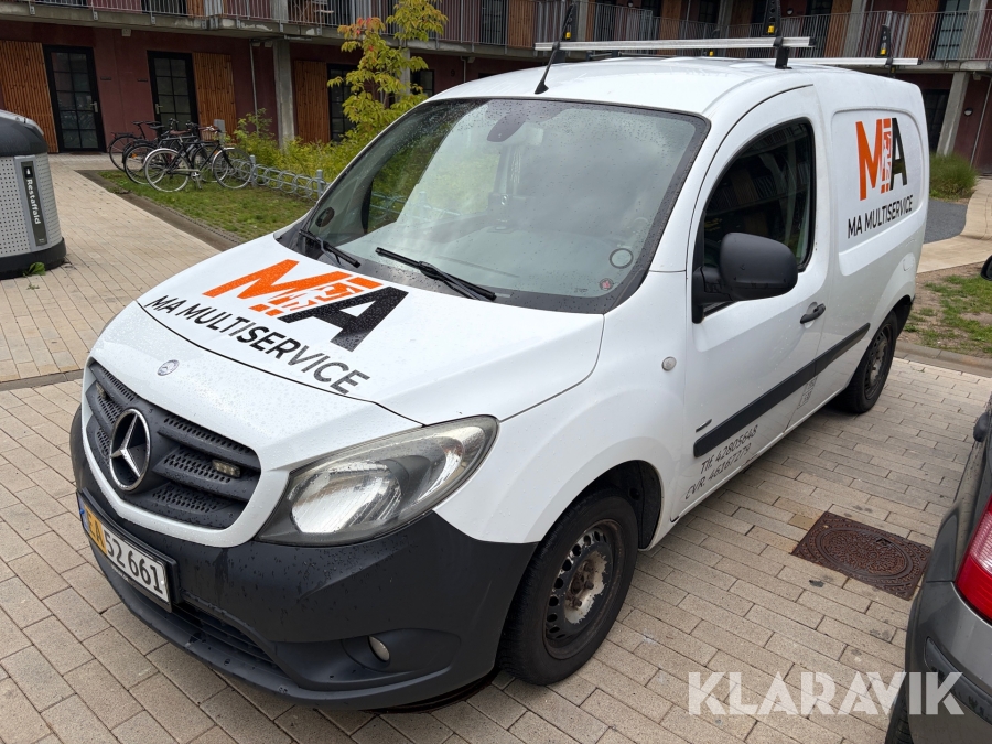 Varebil Mercedes-Benz Citan - 109 CDI Kassevogn lang