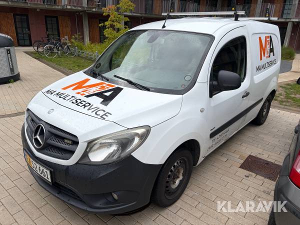 Varebil Mercedes-Benz Citan - 109 CDI Kassevogn lang