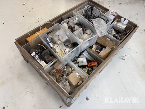 Assorterede dele - 1 palle