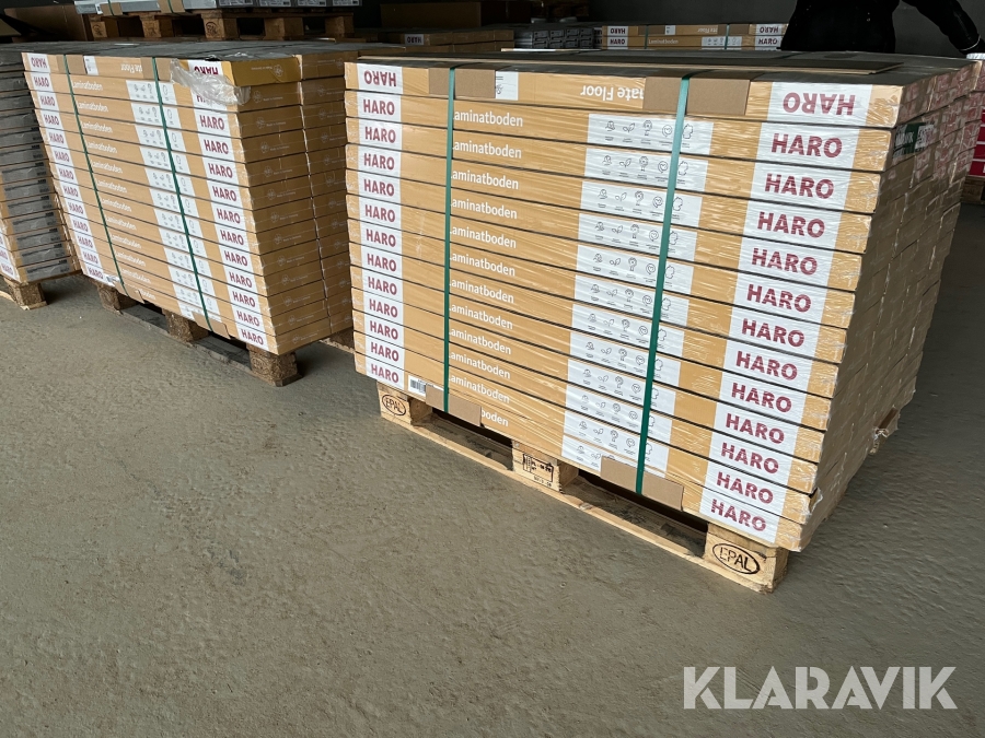 Laminat gulv HARO Tritty 90 230 m2