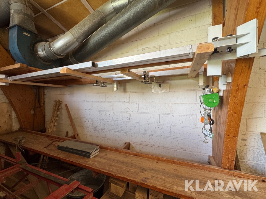 Elektronisk løftespil Primus Danmark PA-HP400 til Velux vinduer - Med vogn
