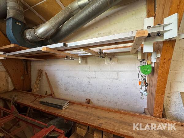 Elektronisk løftespil Primus Danmark PA-HP400 til Velux vinduer - Med vogn