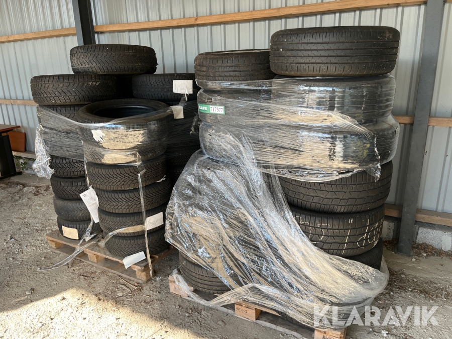 Dæk/hjul flere størrelser