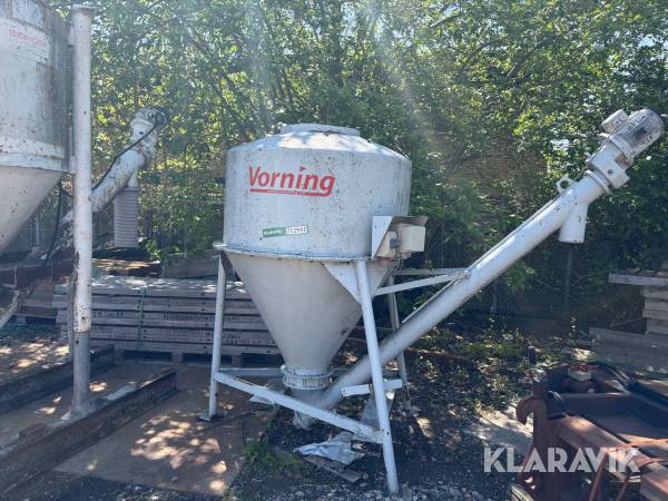 Blandesilo Vornning Maskinfabrik med snegl og elmotor