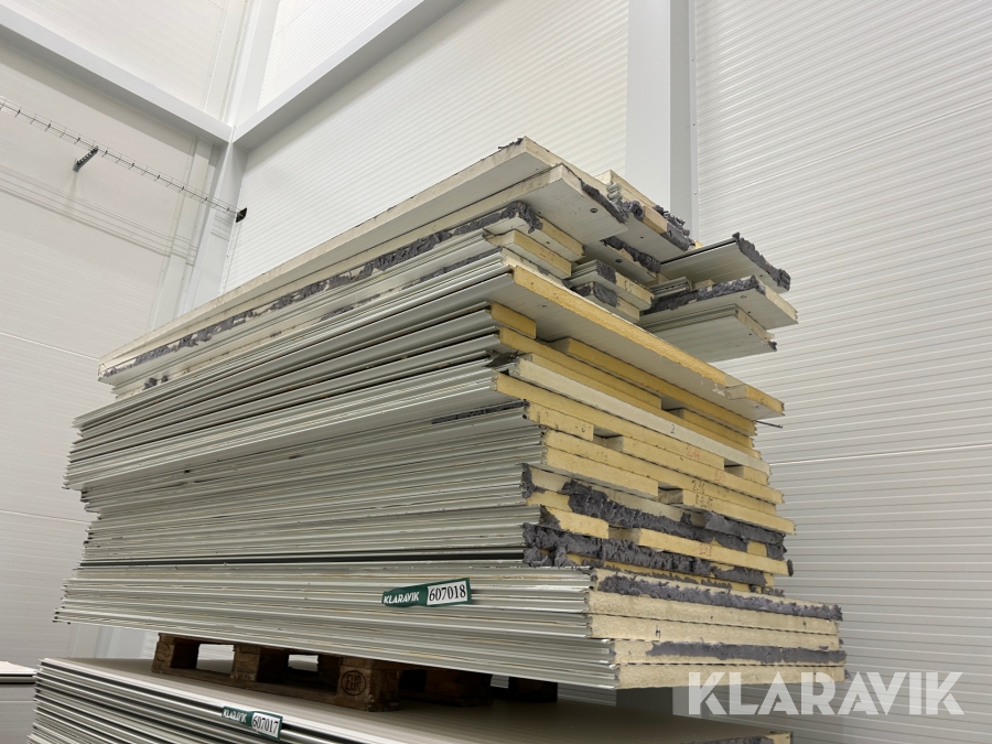 Sandwich paneler, Greve, Klaravik auktioner