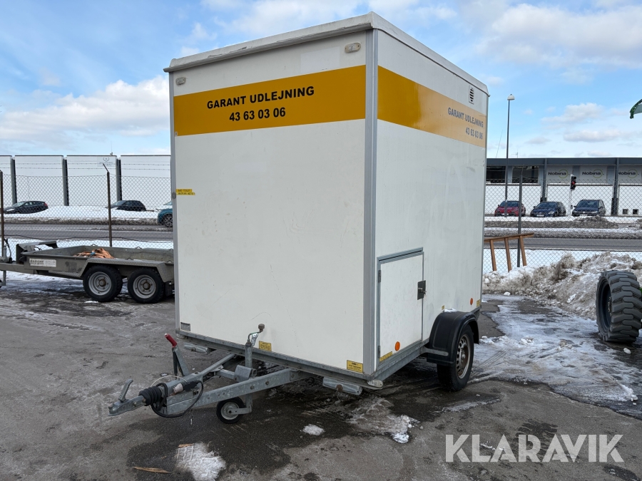 Toilet- og badeskur Scanvogn 240