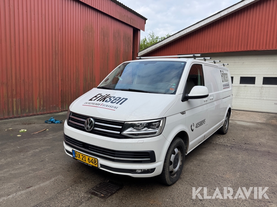 Varebil Volkswagen Transporter 2.0 Tdi 204 Kassevogn Lang Dsg7