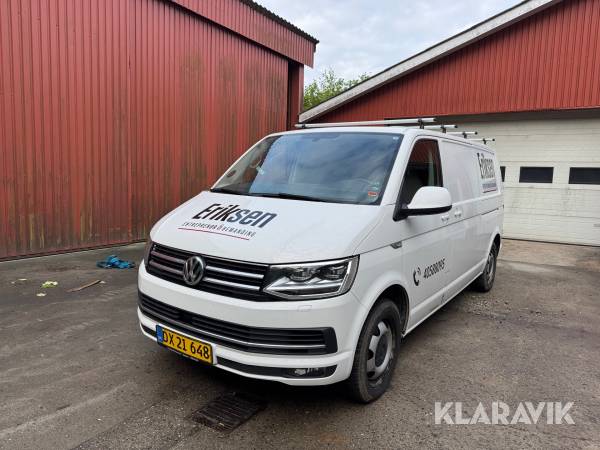 Varebil Volkswagen Transporter 2.0 Tdi 204 Kassevogn Lang Dsg7