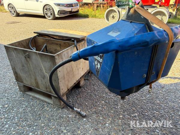 Vakuumsug / fliselægger AL-Vac Cosmo - 2000kg med transportkasse