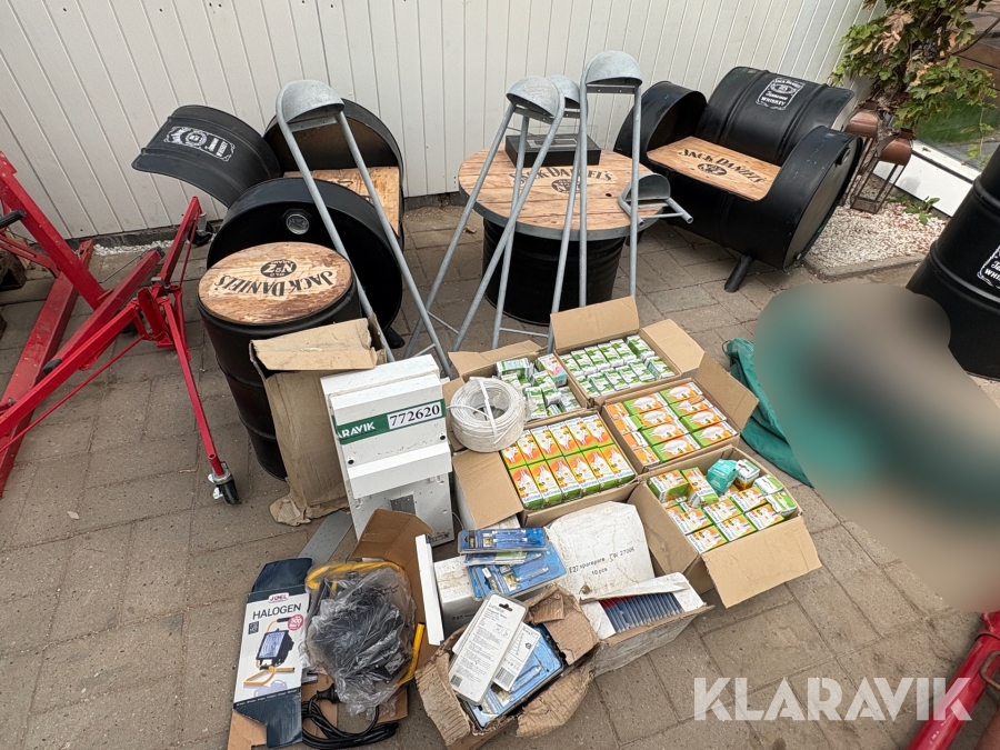 Assorterede pærer Phillips og lamper