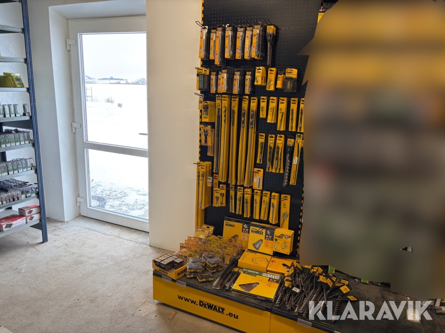 Tilbehør DeWALT blandet parti med klinger bor og bits