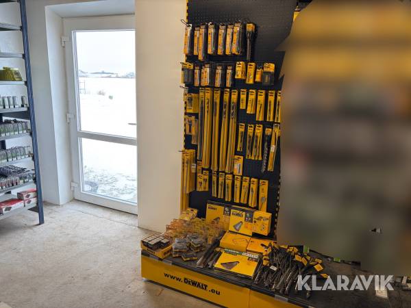 Tilbehør DeWALT blandet parti med klinger bor og bits