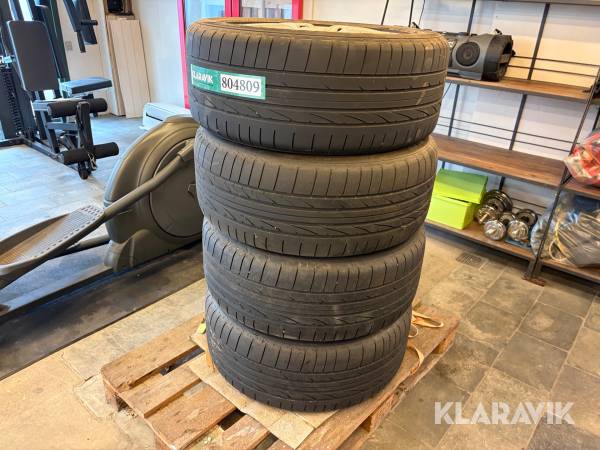 Alufælge med vinterdæk Bridgestone Dueller H/P - 4 styk