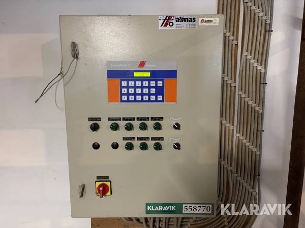 Styretavle til foderanlæg Skiold Echberg Datamix Transpork 3