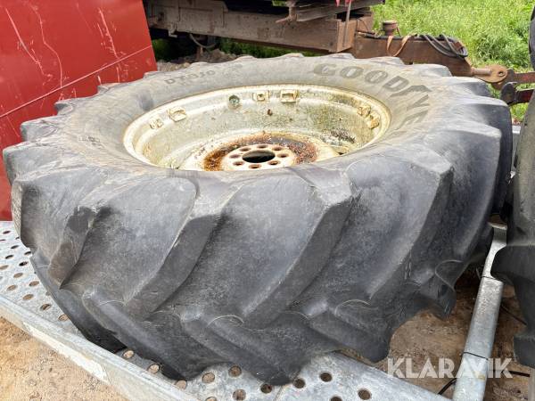 Traktor hjul Goodyear DT810 - 2 styk, 580/70R38