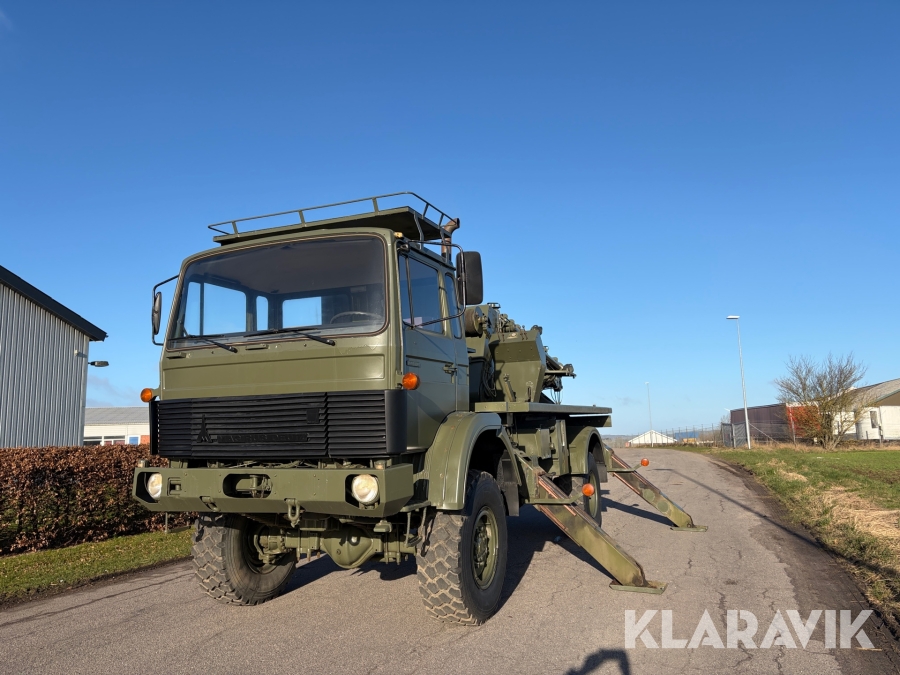Kranbil Magirus 168 4x4 