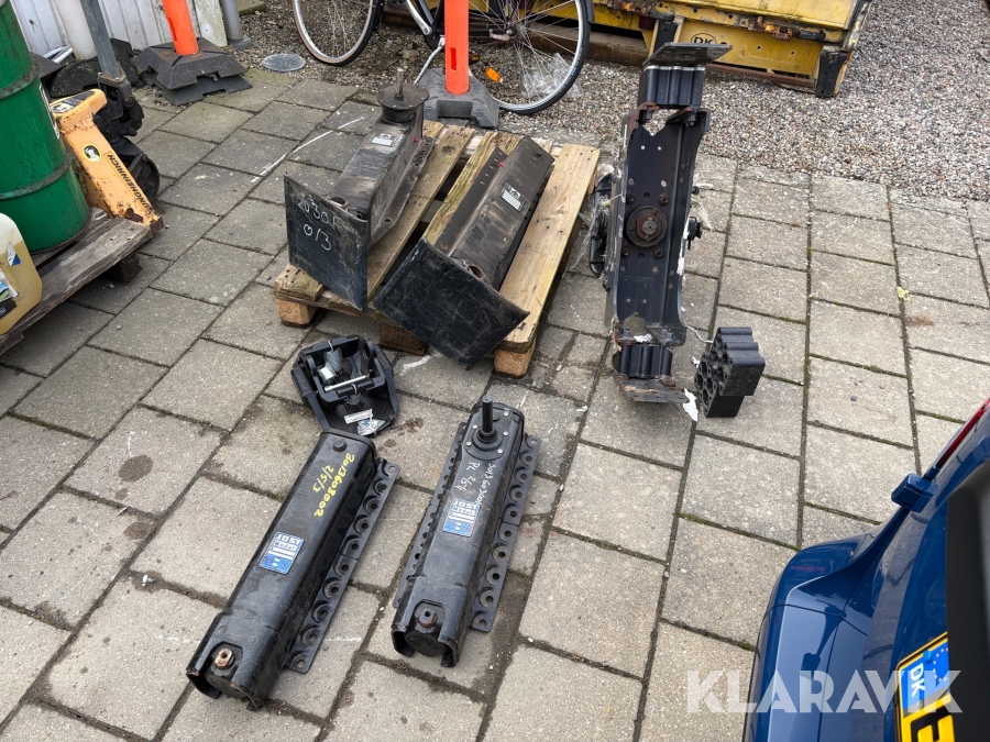 Støtteben JOST Haacon B0603 2030 F 013 G RO 40CH-150 samlet lot