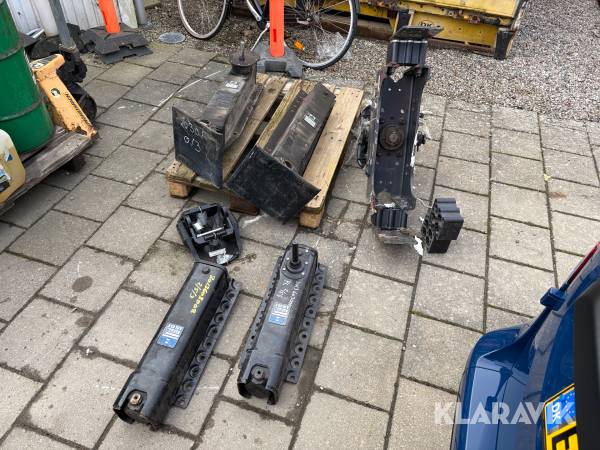Støtteben JOST Haacon B0603 2030 F 013 G RO 40CH-150 samlet lot