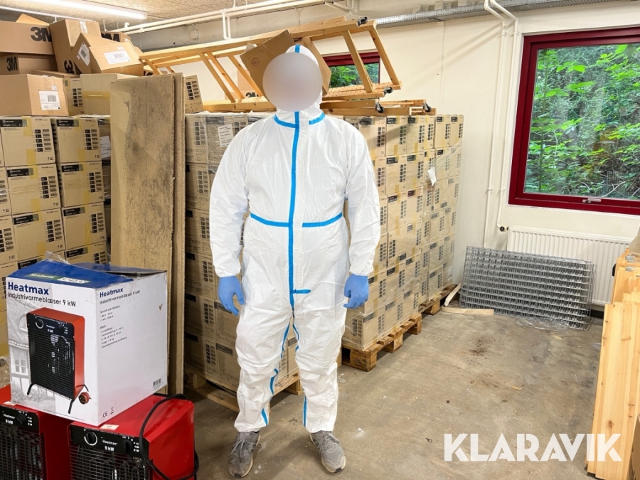 Heldragter Baiha Protective coverall 100styk str XXL