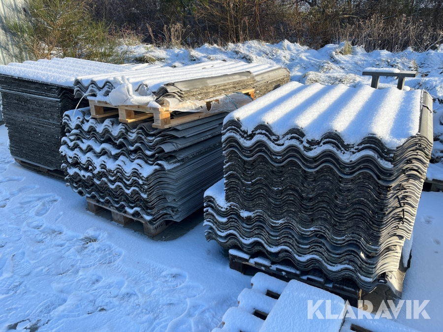 Tagplader Ivarsson B9 ca 500 Plader