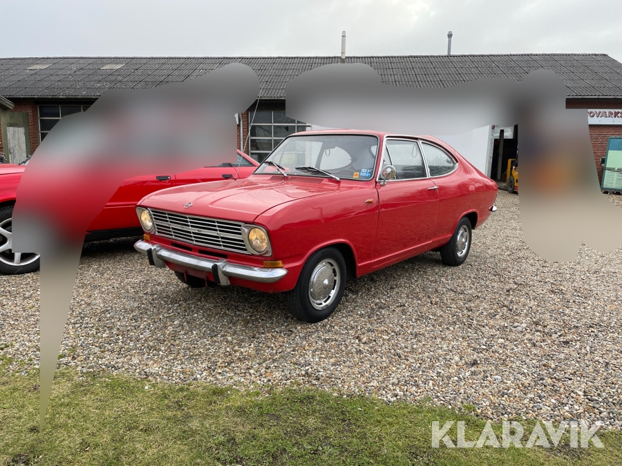Veteranbil Opel Kadett B 1.1 LS SUPER - coupé