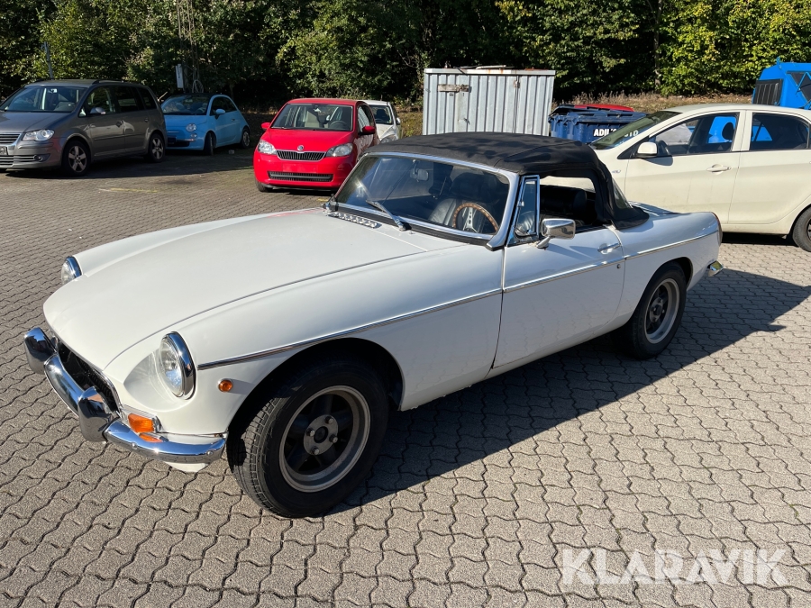 Veteranbil MGB Toaster cabriolet