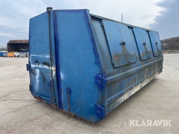 Affalds container med kroghejs