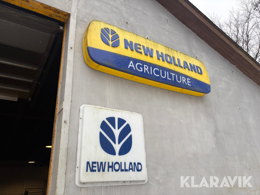 Skilte New Holland  - 3 styk