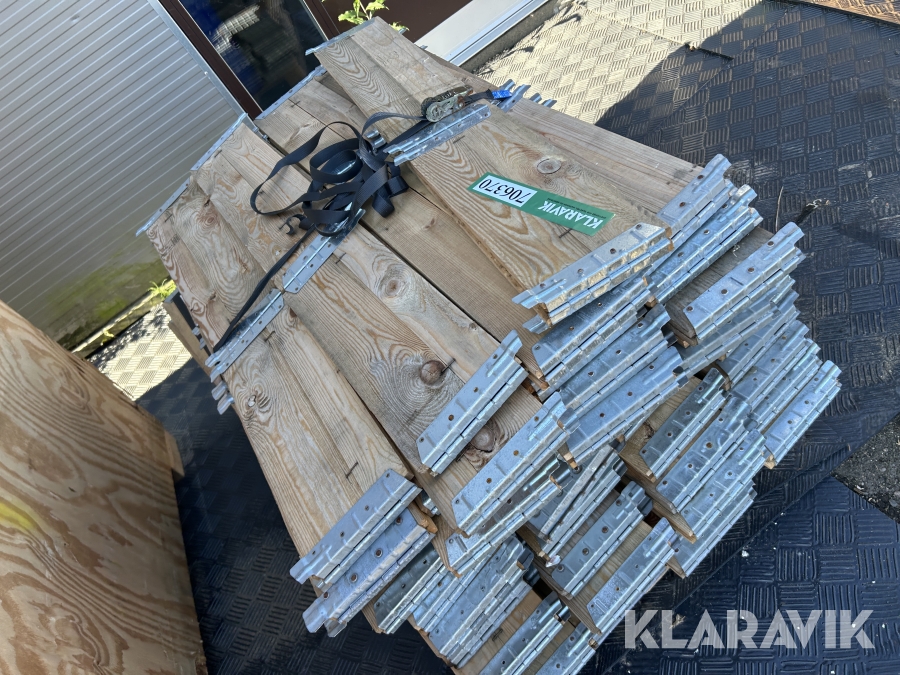 Pallerammer Til halvpaller, 48 styk