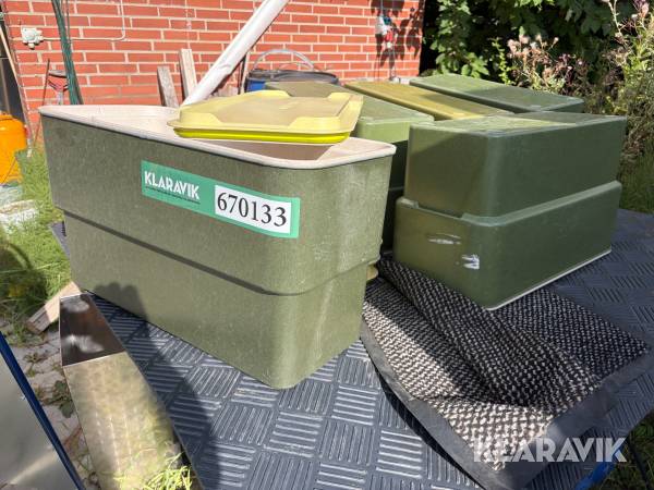 Kølerkasser med elementer 10 styk