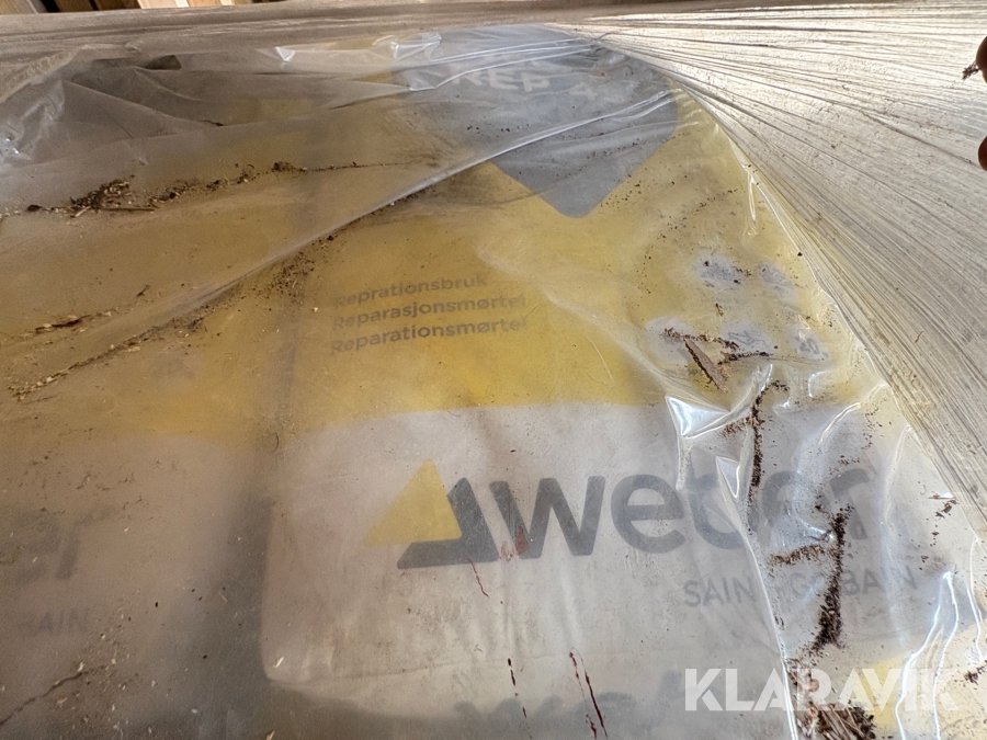 Reparationsmørtel Weber Rep 45, Ringsted, Klaravik auktioner