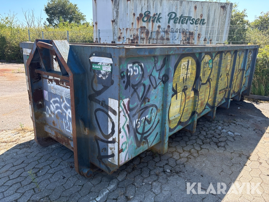 Åben container Lasto - 12 m3