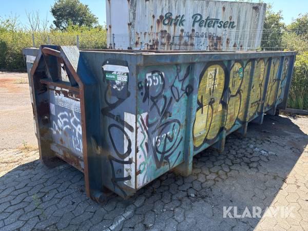 Åben container Lasto - 12 m3