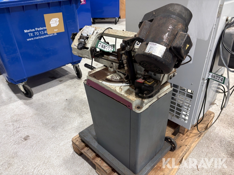 Metal båndsav Optimum Optilite S 130 GH