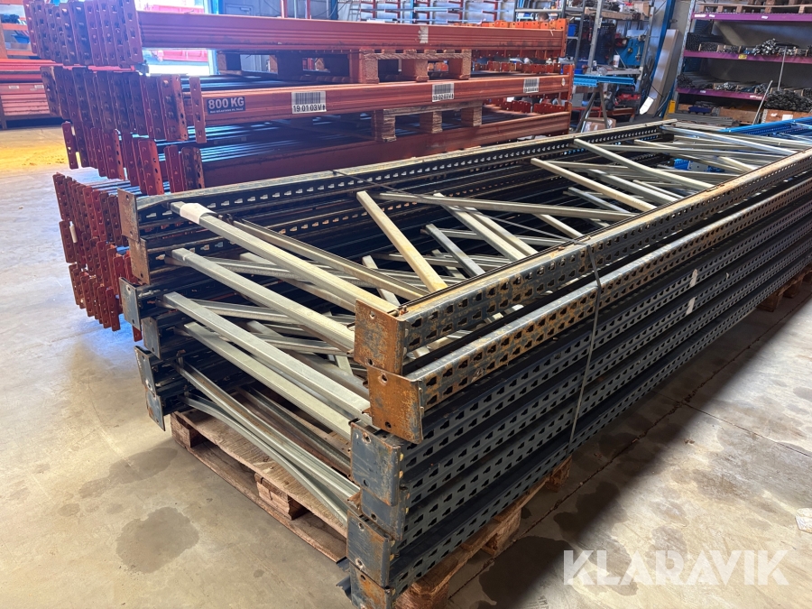 Pallereoler Mecalux - 11 fag i alt