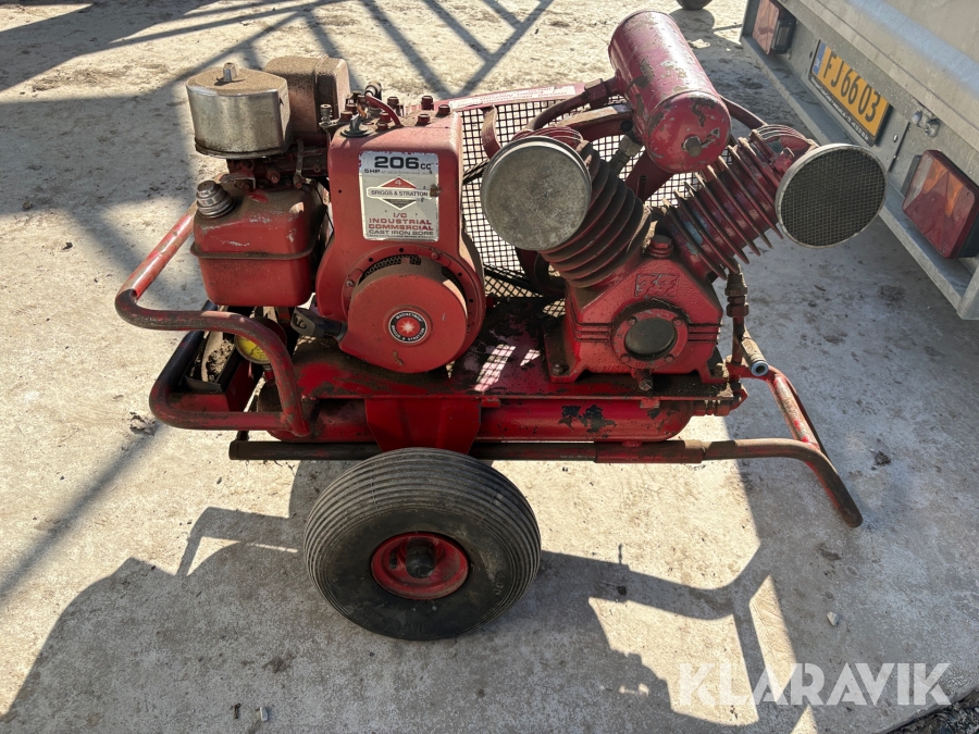 Kompressor Brigss & Stratton 206cc 5Hp