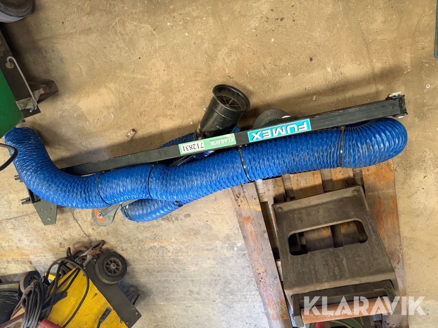 svejseudsugning Fumex udsugningsarm