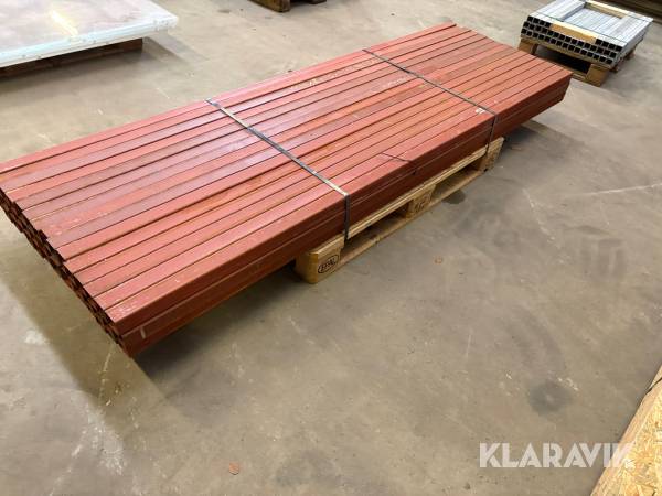 Stålrør RHS 2,4 meter 45 styk