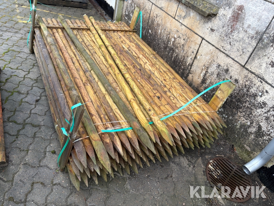 Hegnspæl 5 X 200 cm Polywood trykimprægneret