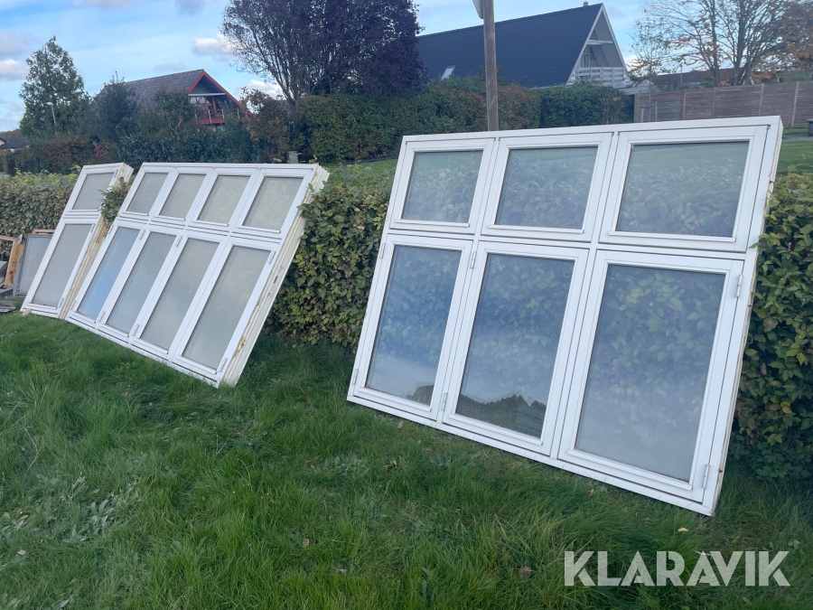 Vinduer 3 stk