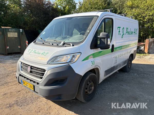 Varebil Fiat Ducato 2.3 MJT 130 kassevogn