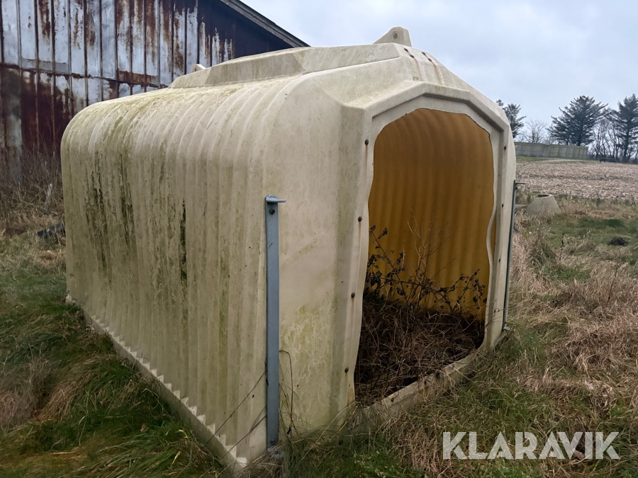 Kalvehytte - I plast