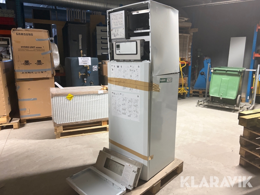 Varmepumpesystem Vaillant Unitower plus transportskadet
