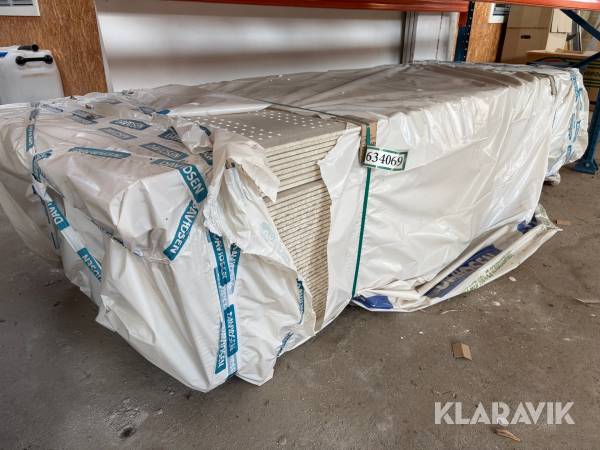 Akustikgips plader 42 styk